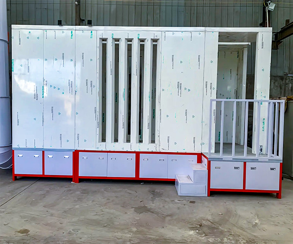 流水线粉末喷涂室1