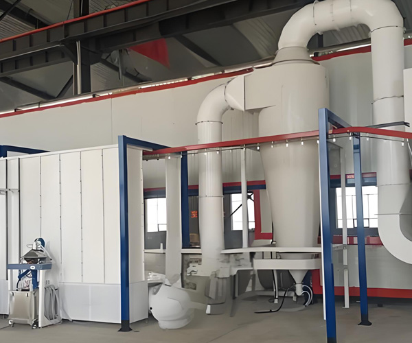 烟台某家具制造公司喷粉流水线升级案例 烟台某家具制造公司喷粉流水线升级案例