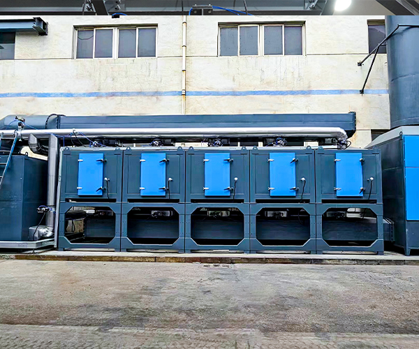 威海某新材料企业催化燃烧废气治理实践案例